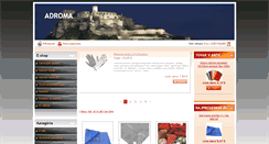 Desktop Screenshot of adroma.sk
